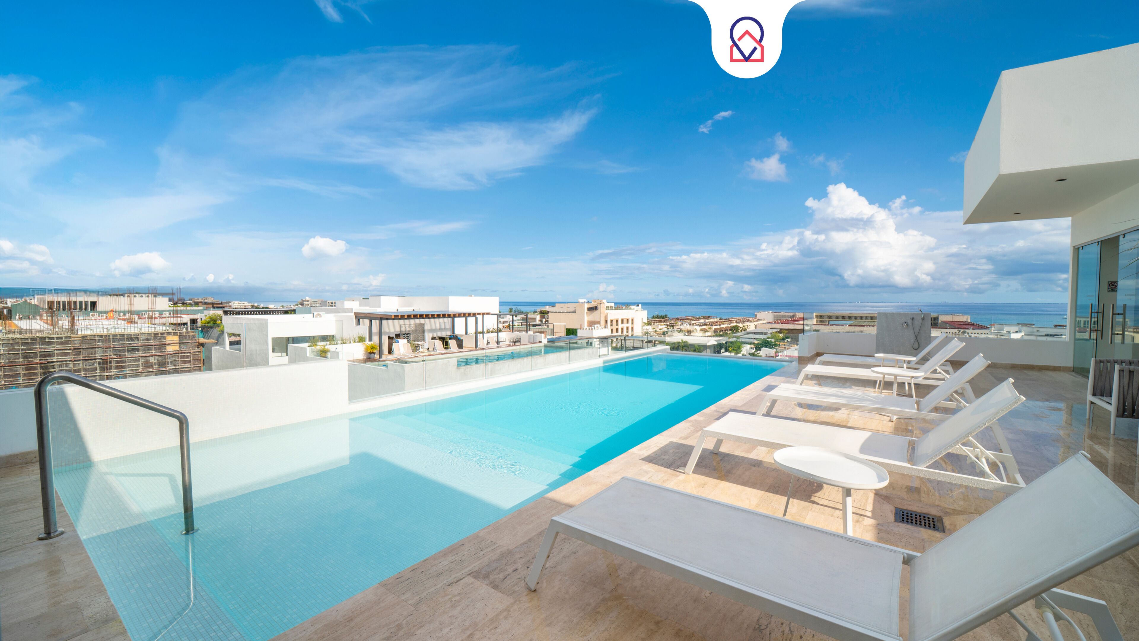 Udendørs pool, liggestole