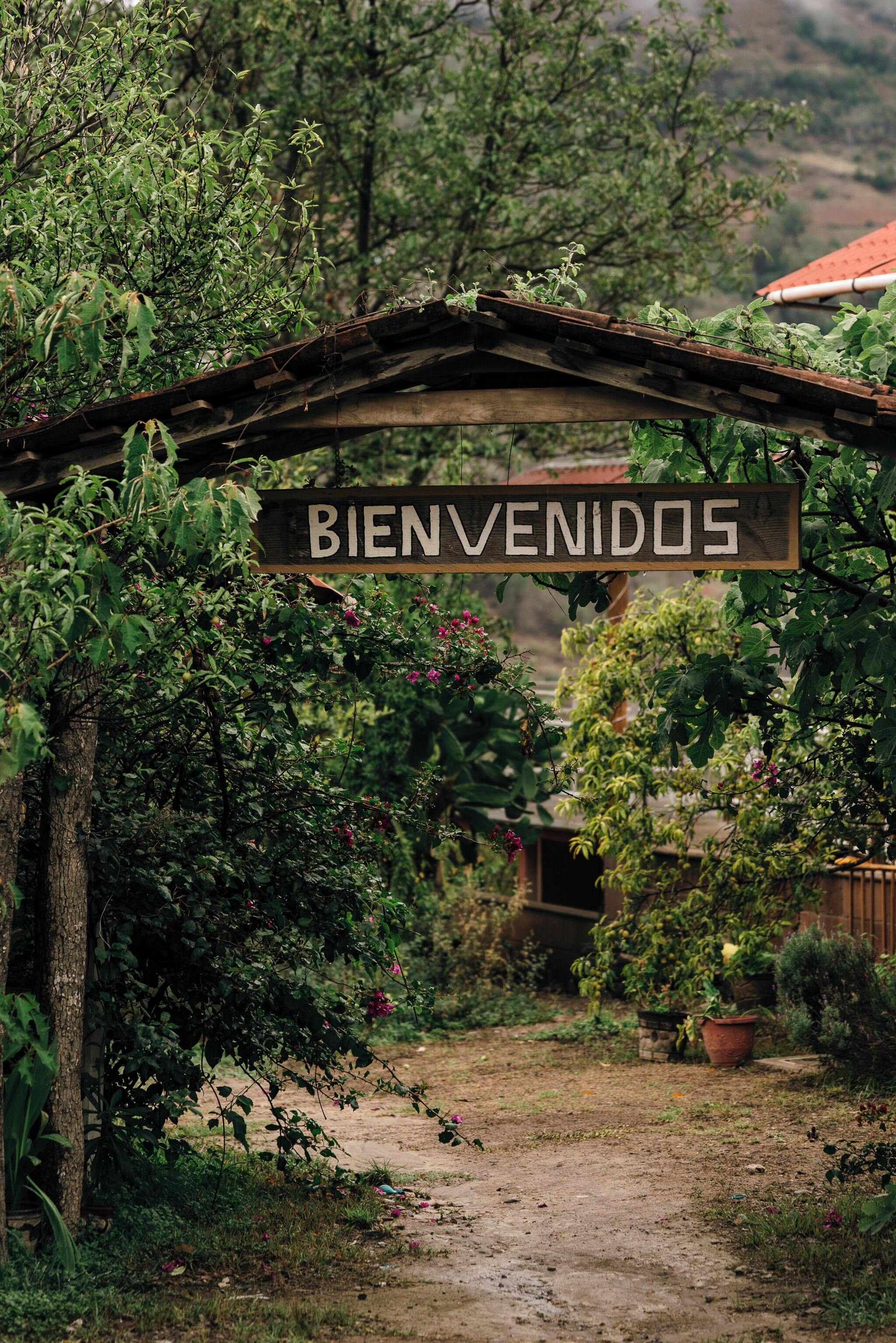 Façade de l’hébergement