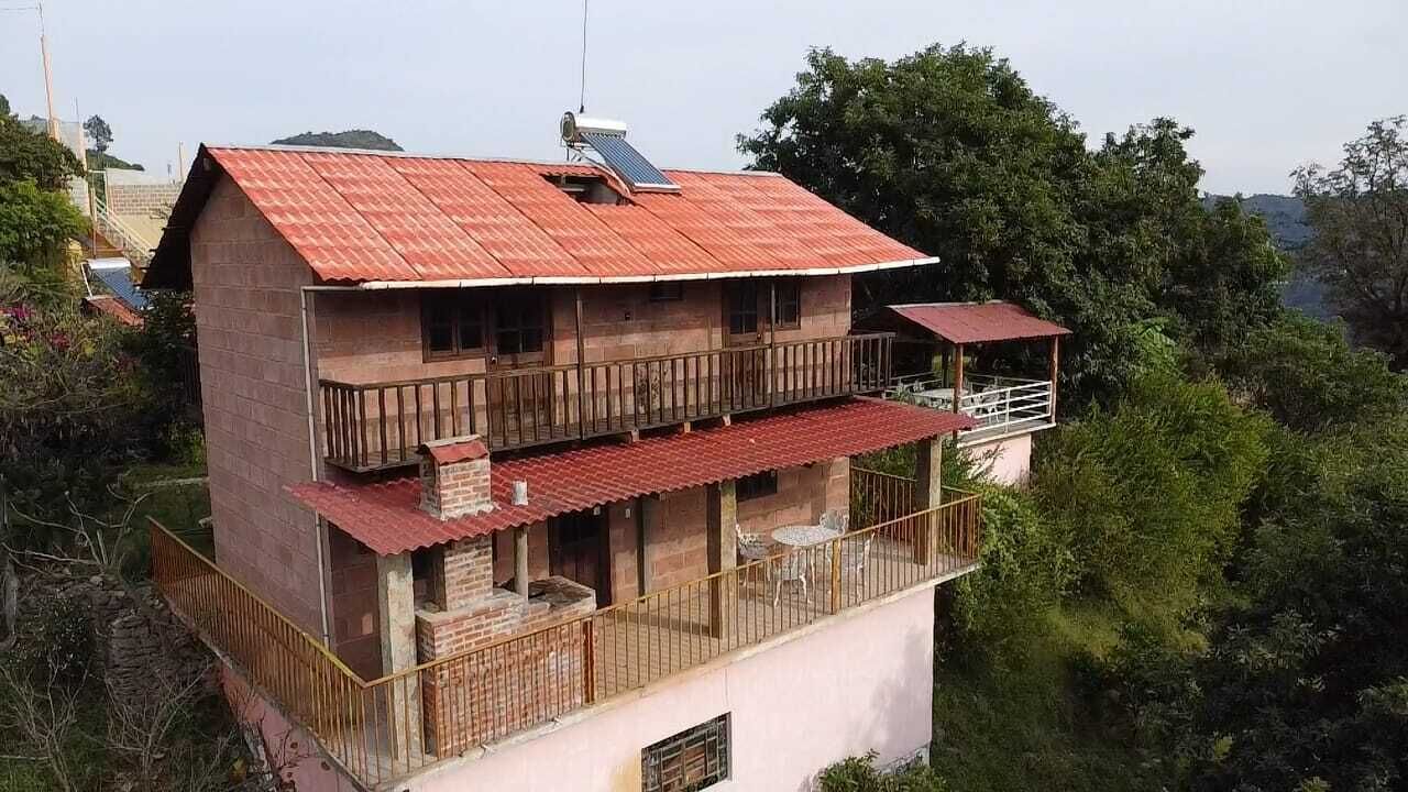 Kabin Keluarga, patio, pemandangan kebun