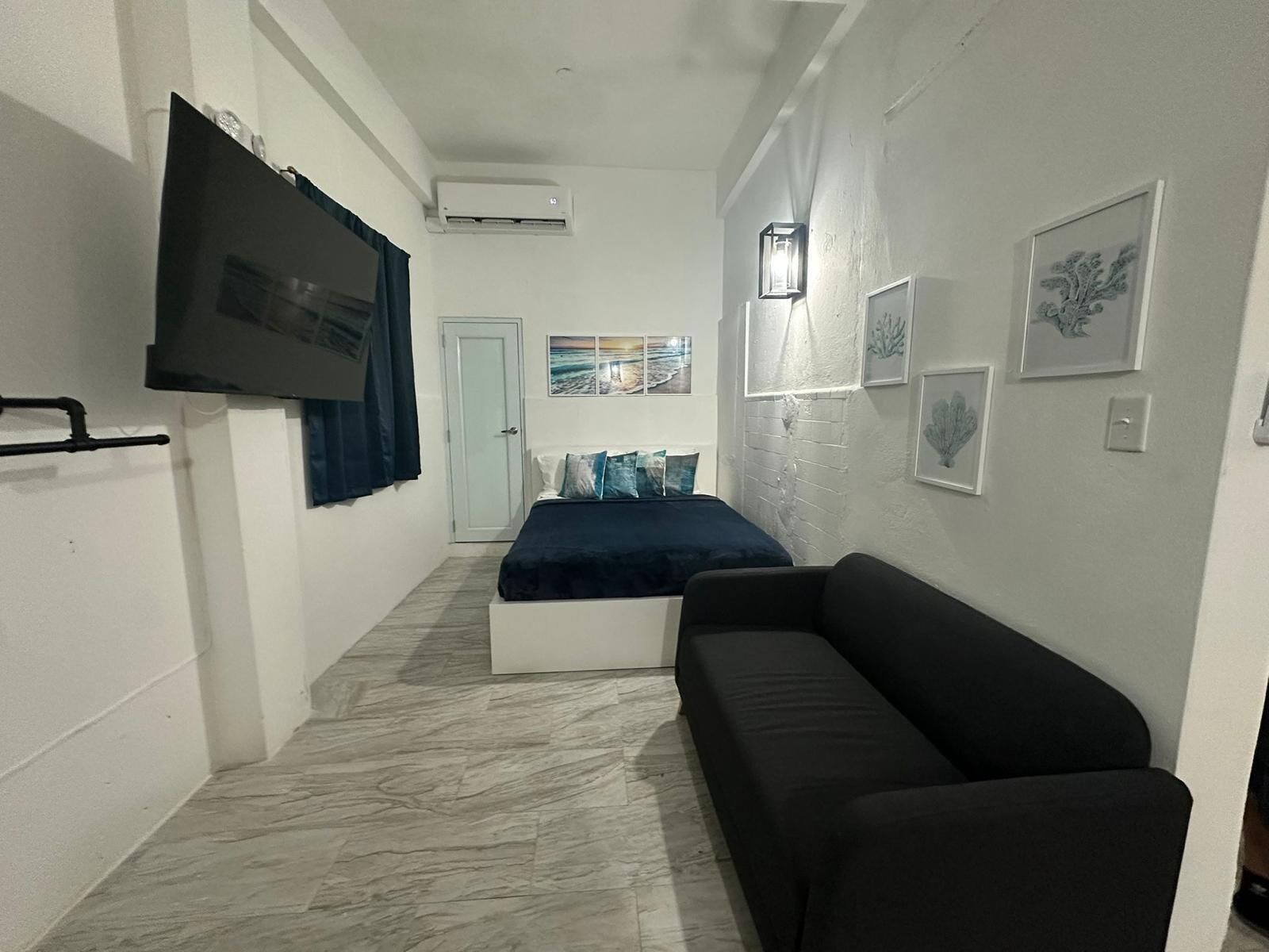 1 soverom, strykejern/-brett, wi-fi og sengetøy