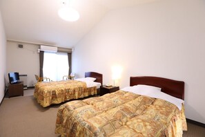 Basic Twin Room, Balcony | Desk, free WiFi - NEW STAR HOTEL YAMANAKAKO (Yamanakako)