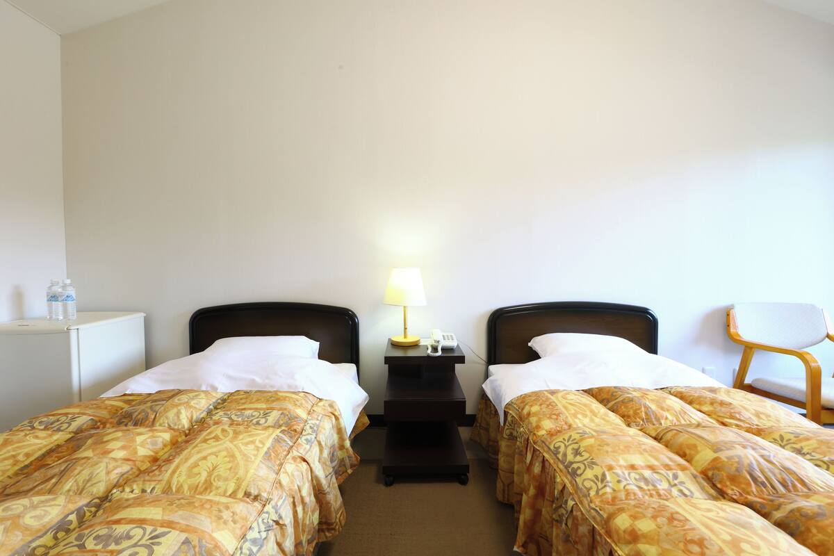 Basic Twin Room, 2 Single Beds, Non Smoking, Balcony | Desk, blackout curtains, free WiFi, bed sheets