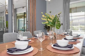 Dining - Luxury 9BR Villa/ Themed Rooms/ Private Pool/ Game room (Davenport)
