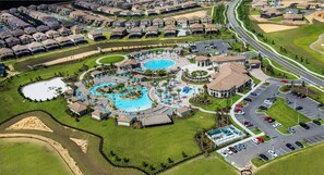 Exterior - Luxury 9BR Villa/ Themed Rooms/ Private Pool/ Game room (Davenport)