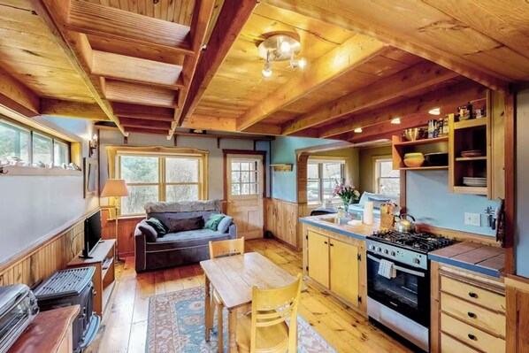 Interior - VT Guest Cottage at Sugarbush in Moretown, VT (Northfield)