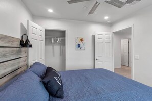 Desk, iron/ironing board, free WiFi, bed sheets