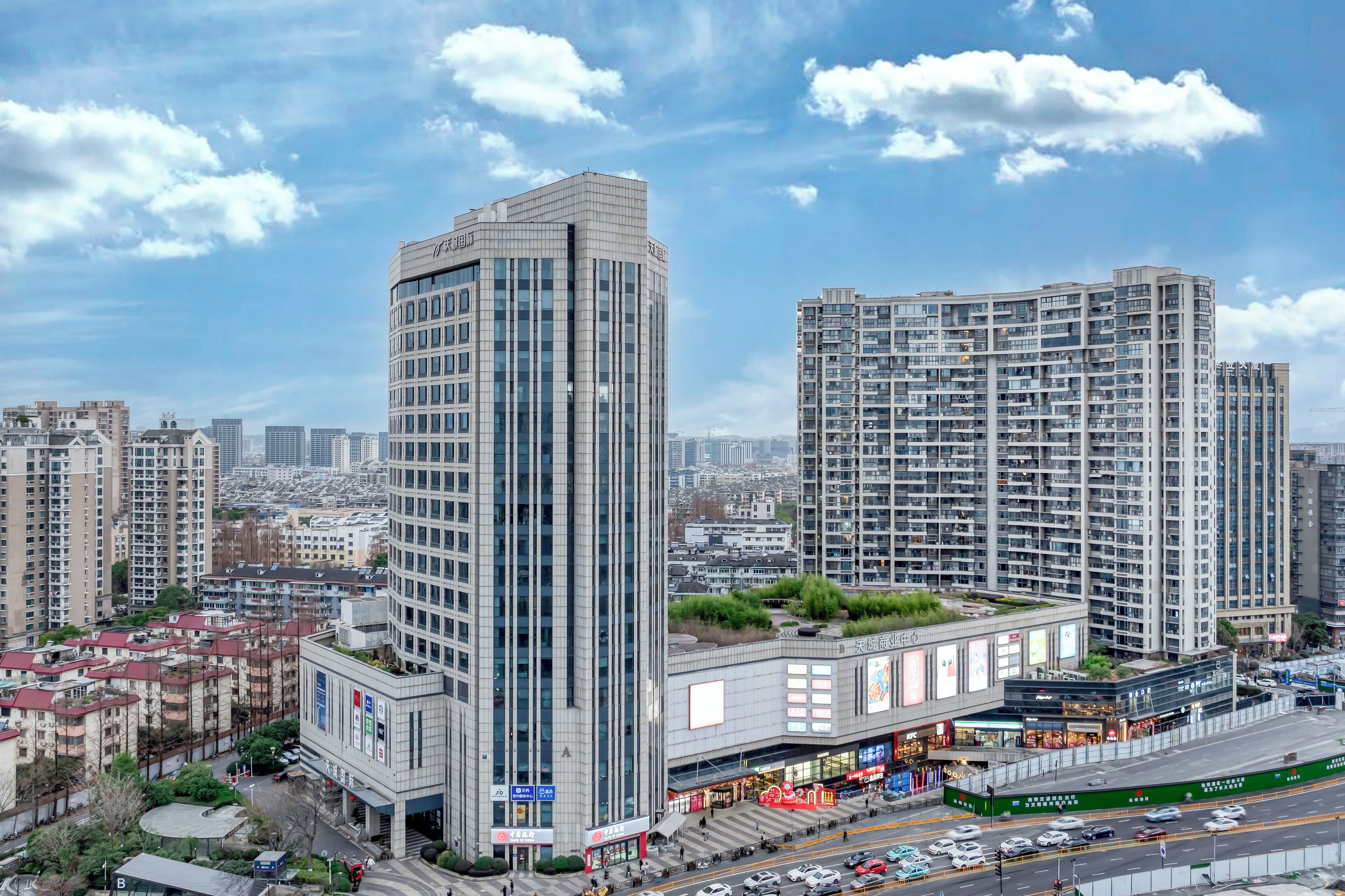 วิวเมืองจากที่พัก