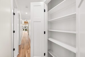 Hall Linen Closet - Newly Renovated Bayside Retreat - Steps to the Beach (Ocean City)
