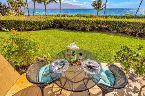 New Listing! Bright island condo with ocean views