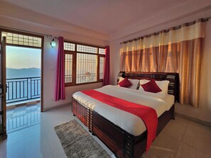 Premium Room, Balcony, Mountain View | Free WiFi - The Cozy Corner Hilltop 360 View Retreat (Shimla)