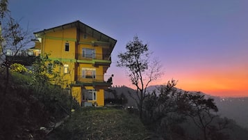 Façade de l’hébergement