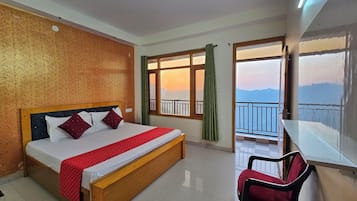 Premium kamer, balkon, uitzicht op bergen | Gratis wifi