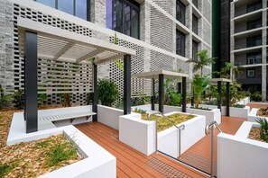 Enceinte de l’hébergement