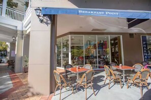 Opções para refeição ao ar livre