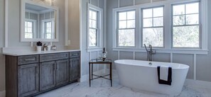 Towels, soap, toilet paper