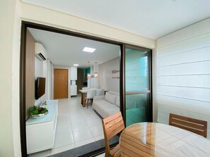 Comfort Apartment | Living area - Carneiros Beach Resort by CTA (Tamandaré)