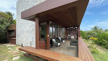 Casa, vista para o mar | Terraço/pátio