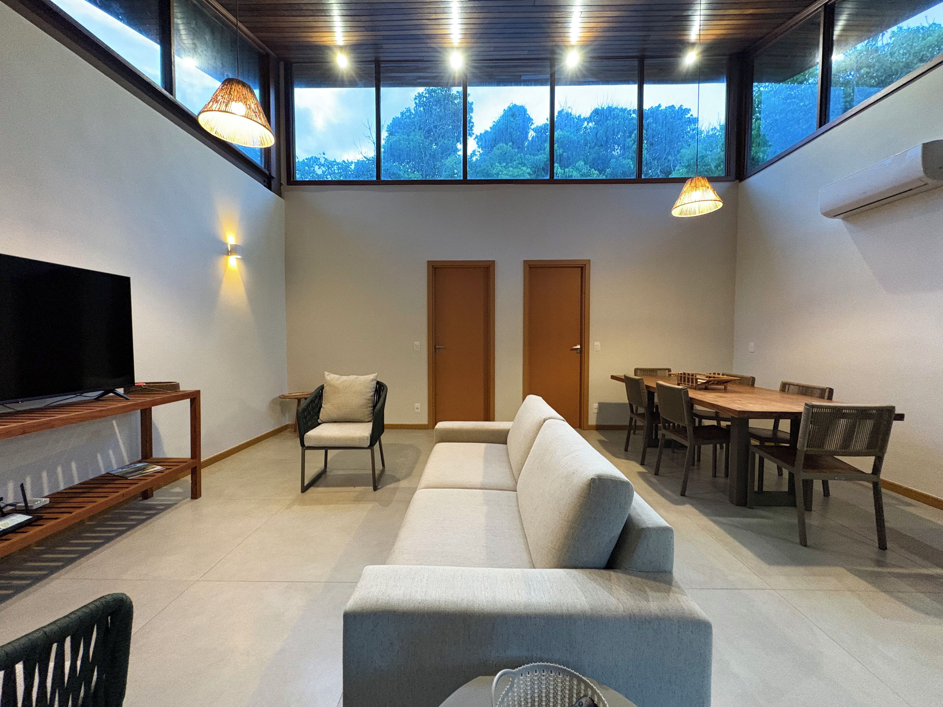 House, Garden View | Living area | 42-inch Smart TV with digital channels