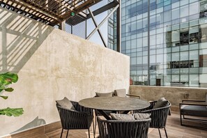 Outdoor dining - Cómodo departamento de 1 Hab cama King Size | 803 (Ciudad de México)