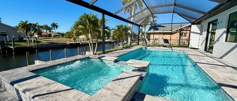 Außenpool, beheizter Pool