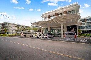 Front of property - Premier 3-bedroom Apartment E333 Beachfront (Choeng Thale)