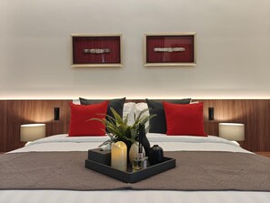 Vila standard (4 Bedrooms) | 4 quartos, cortinas blackout, berços grátis, roupa de cama