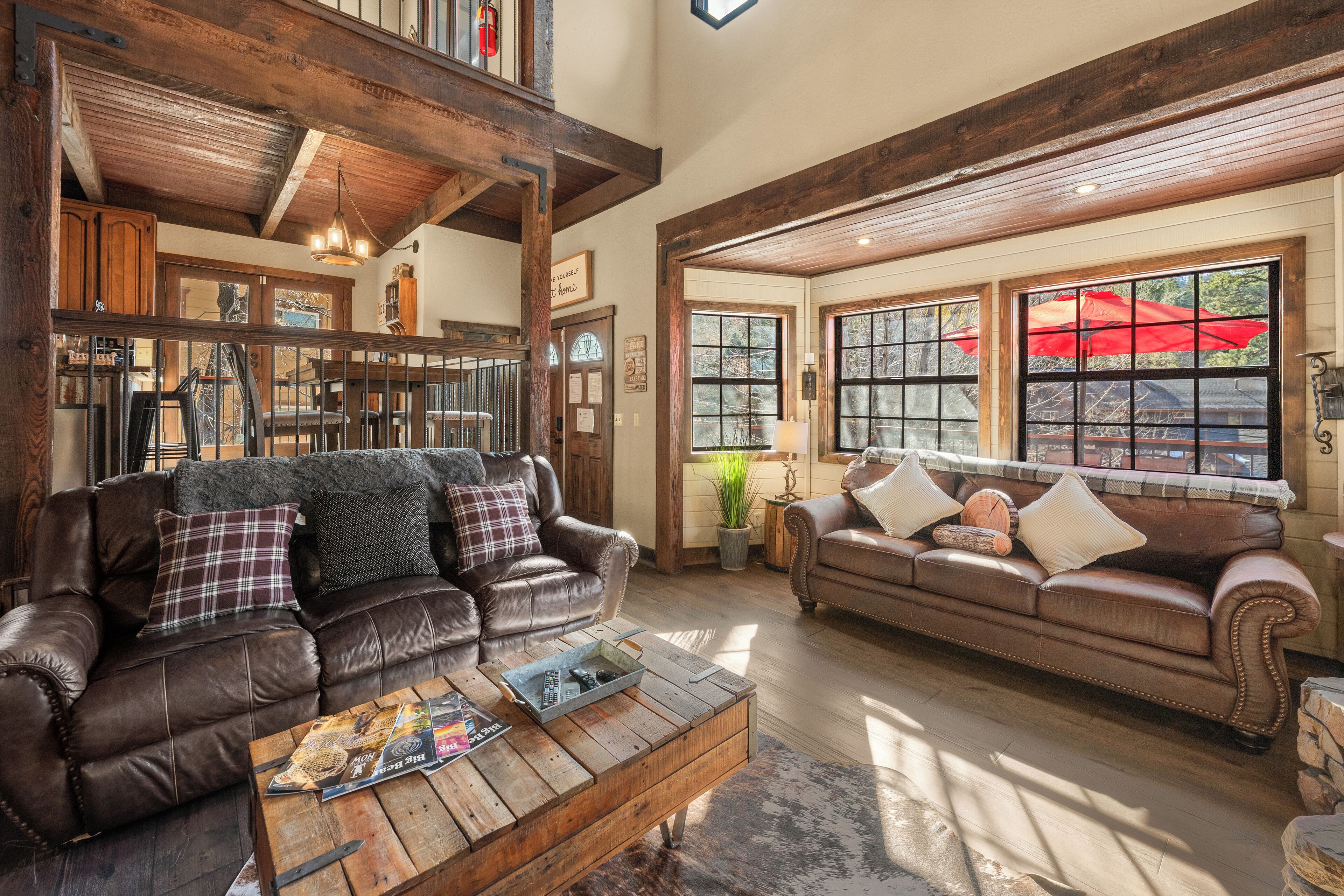 TV connectée, cheminée