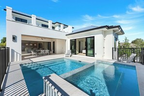 A heated pool - Vanderbilt Luxury | Private Pool & Spa | Minutes to Vanderbilt Beach (Naples)