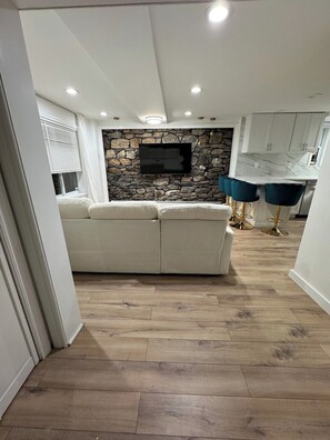 Luxury Apartment | Living area - Luxe 1BR Oasis - Prime NY Stay (Yonkers)