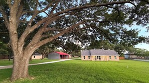 Property grounds - Tranquil country 3 bedroom home just south of Houston (Manvel)