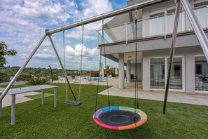 Terrace/patio - Elegant Panoramic Seaview Apartment 1, Pula, Croatia (Pula)