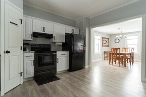 Microwave, oven, stovetop, dishwasher - Newly Renovated 4BR Home in the Heart of Hays – Walk to Dining & Downtown (Hays)
