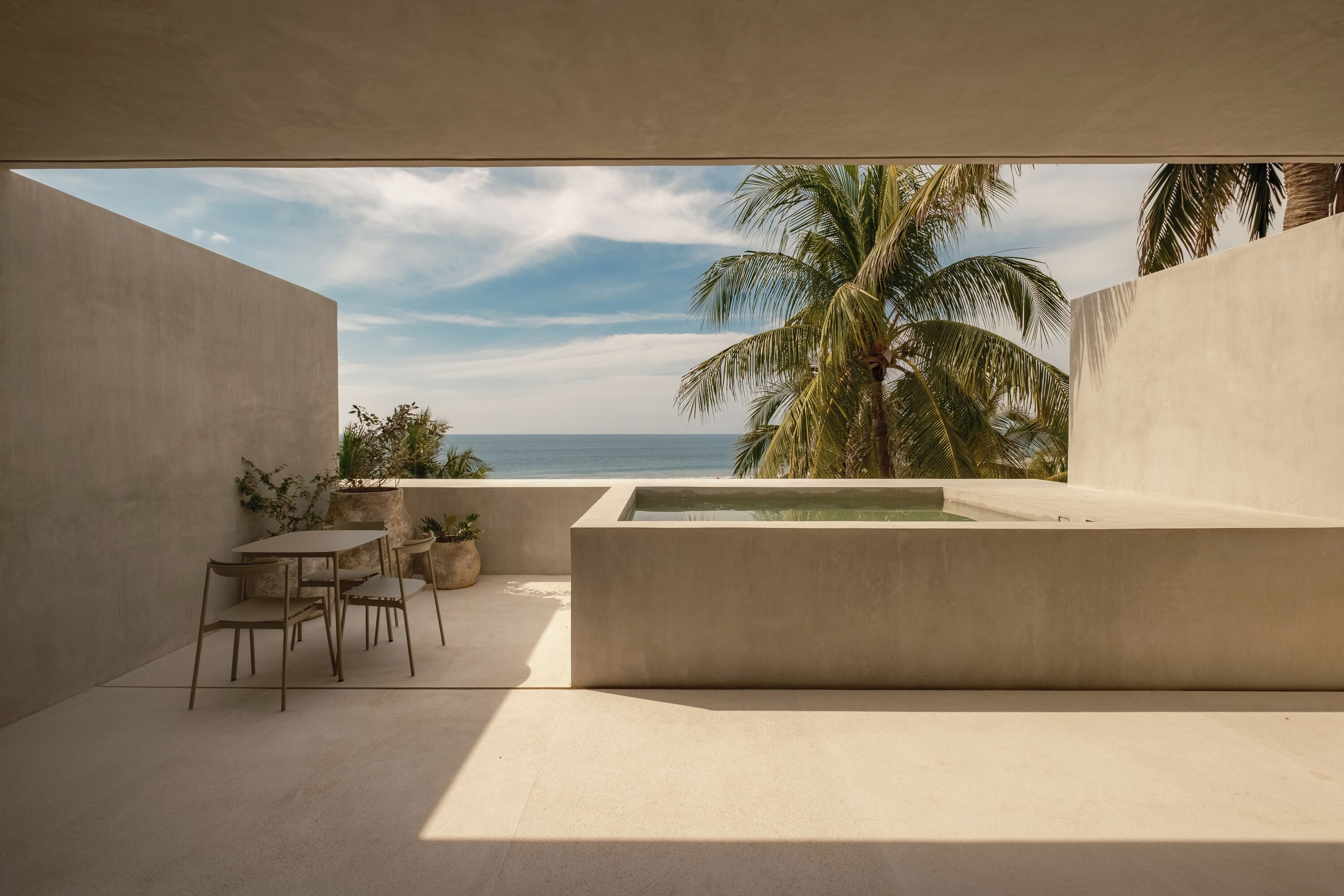 Penthouse panorámico, Terraza, vista al mar | Alberca privada