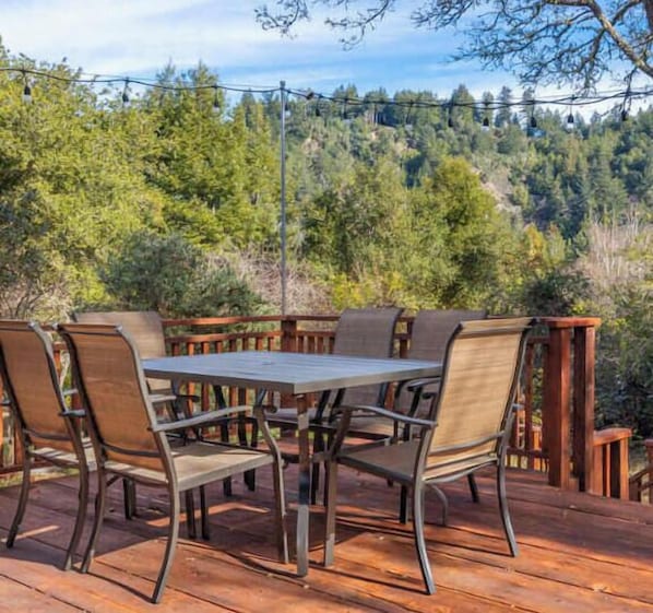 Opções para refeição ao ar livre