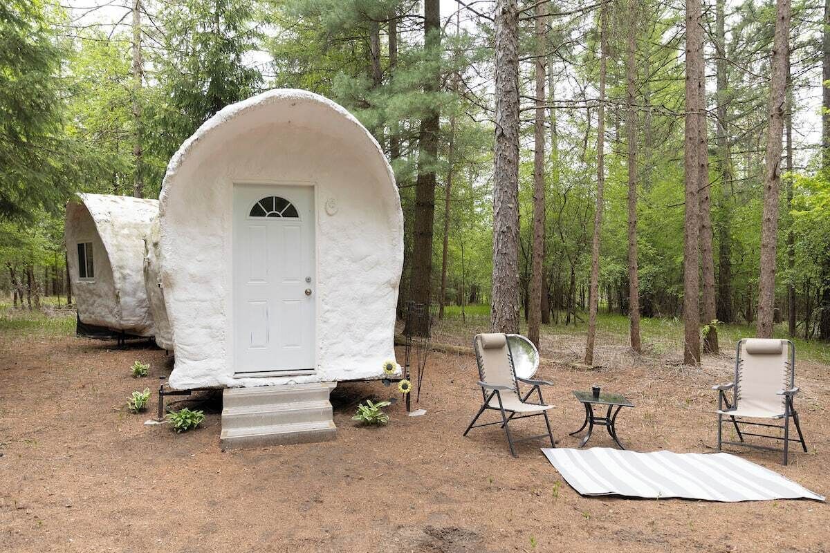 Overnatningsstedets område