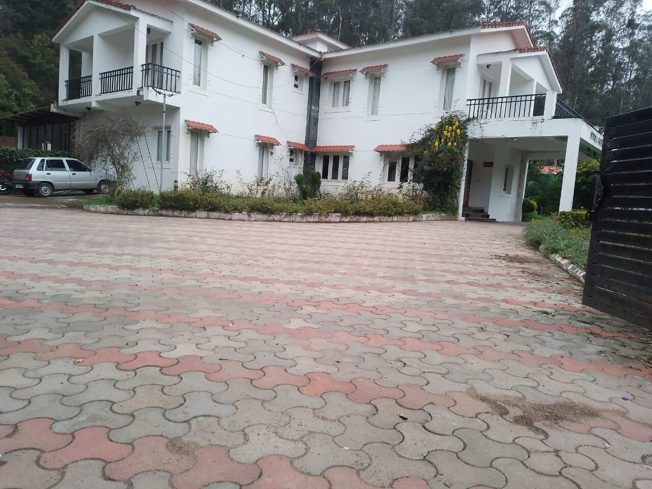 Fassade der Unterkunft