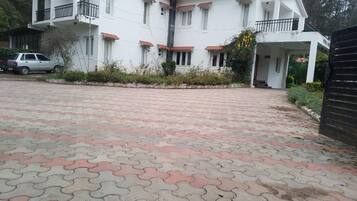 Fassade der Unterkunft