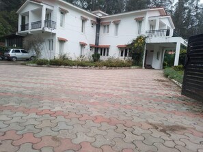 Fassade der Unterkunft