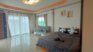 Quadruple Room, Partial Sea View - RabeangPhan Homestay Libong (Ko Libong)