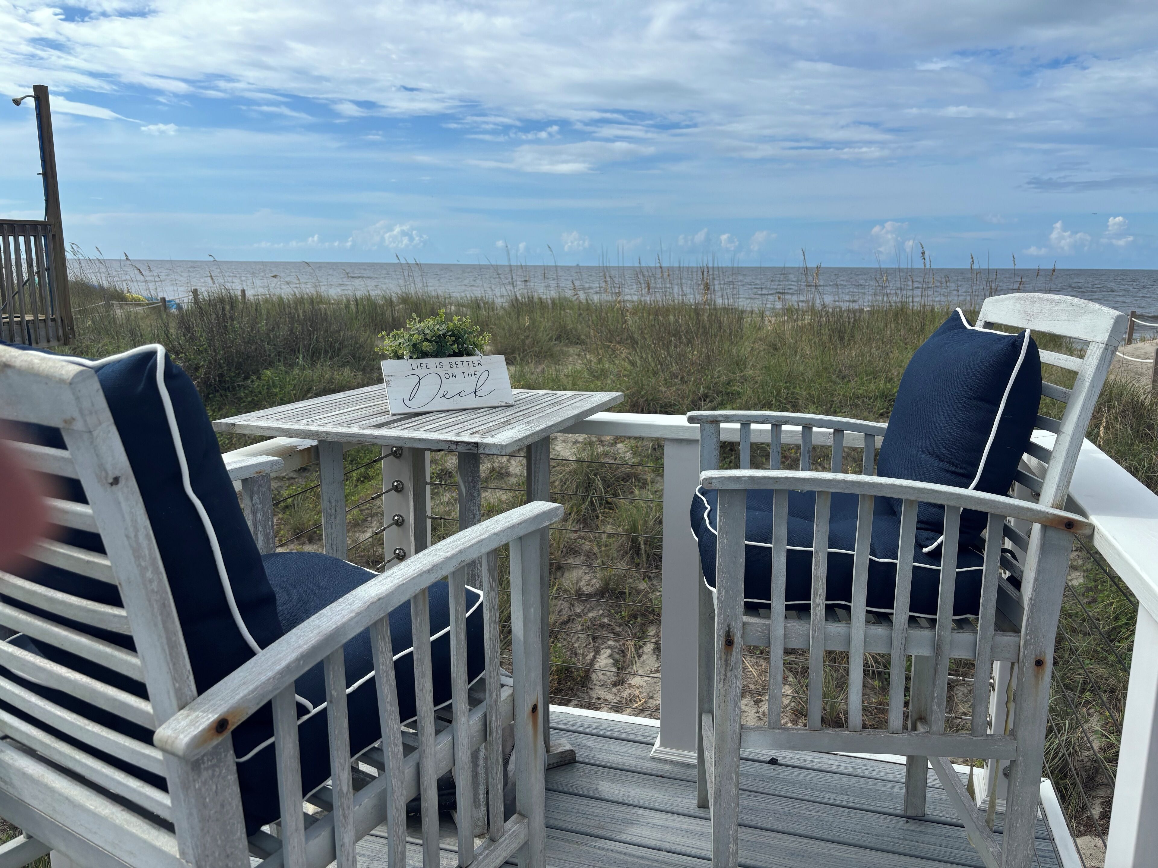 Udendørs spisemuligheder