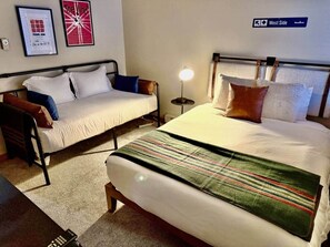 2 bedrooms, iron/ironing board, free WiFi, bed sheets