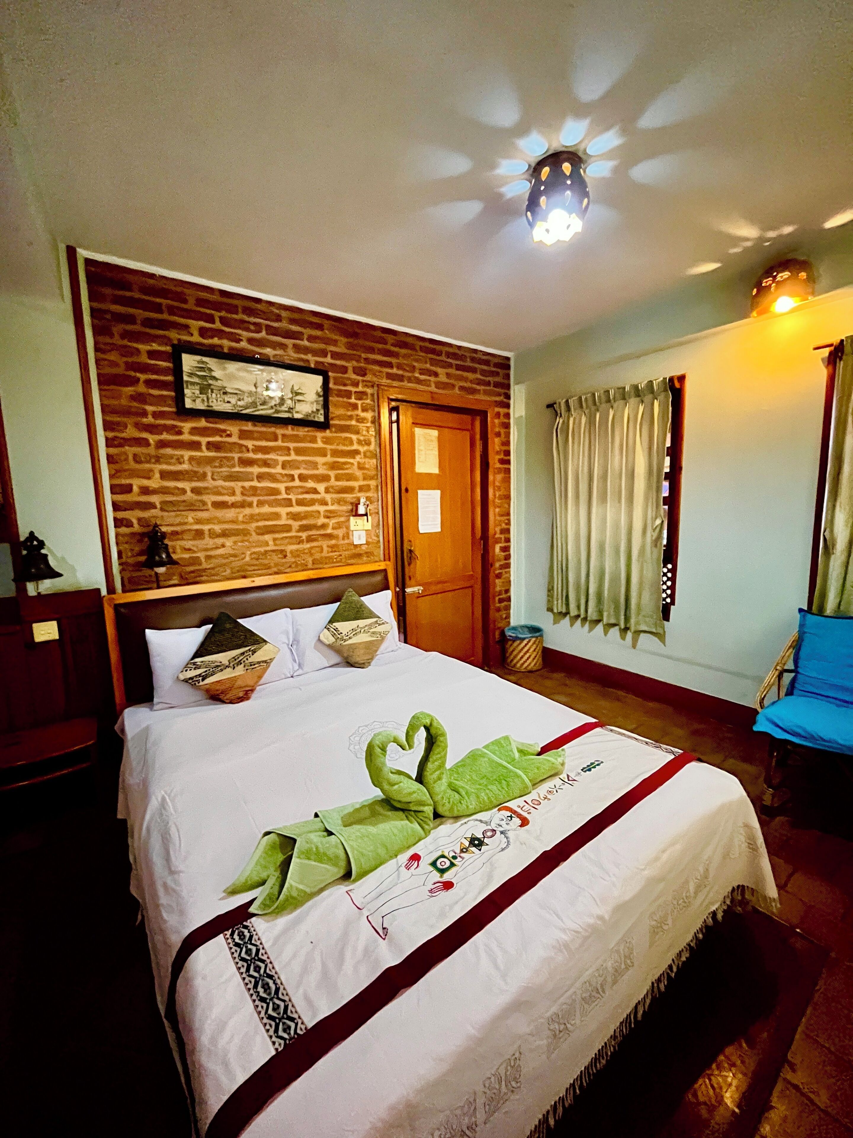 Standard Double Room, Courtyard View | In-room safe, free WiFi