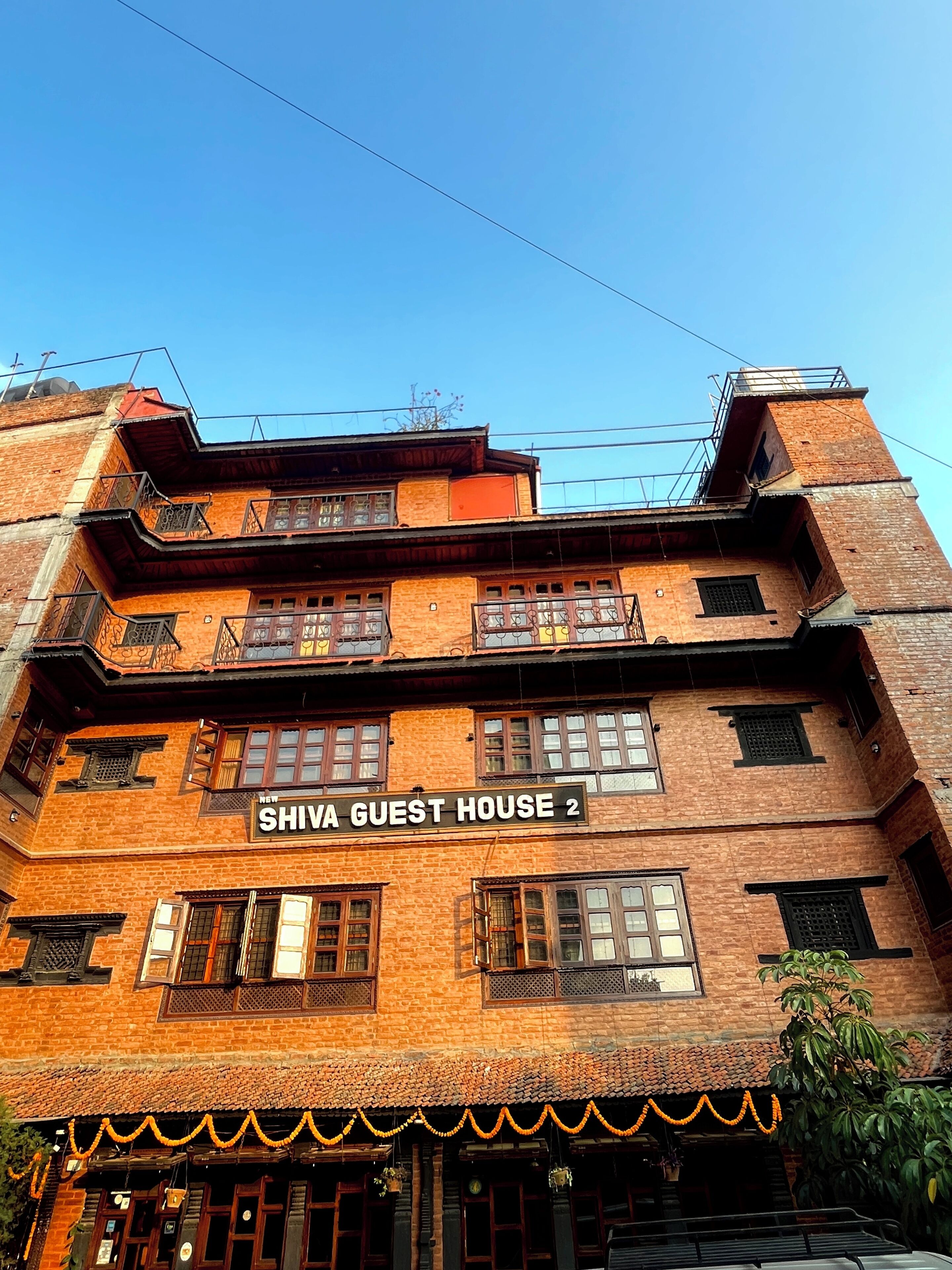 Fassade der Unterkunft