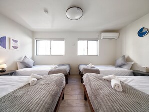 3 bedrooms, iron/ironing board, WiFi, bed sheets - You can relax! EntireHouse｜Max 8 people｜Family/Group welcome｜Direct access to Disneyland and Narita Airport｜Tokyo Sky Tree, Ueno, Akihabara, Asakusa (edogawaku minamikoiwa)