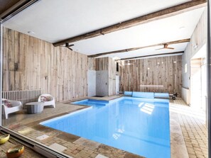 Pool - Luxury house with indoor pool & cinema (Hontanx)