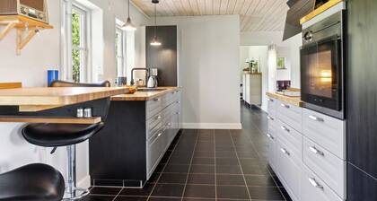 Bright beach house near sea and outdoor living