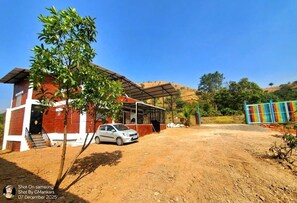 Majoituspaikan julkisivu