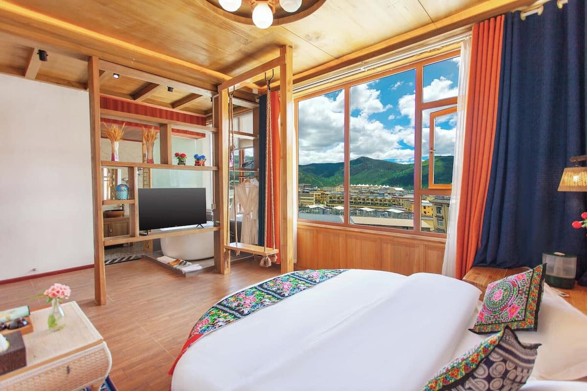 Romantic Double Room, Hill View | View from room