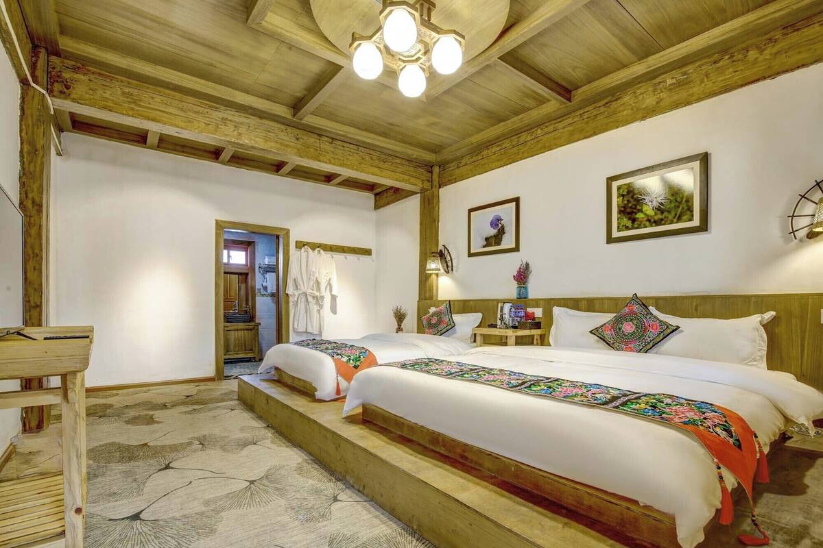 Basic Twin Room, Courtyard View