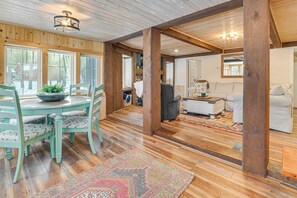 TV, fireplace - Sturgeon River Home: Outdoor recreation galore! (Indian River)